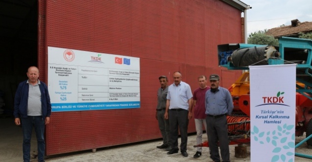 TKDK desteğiyle makine parkuru kurdular