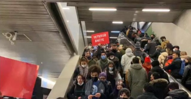 Ankara'da toplu ulaşıma zam protestosu!