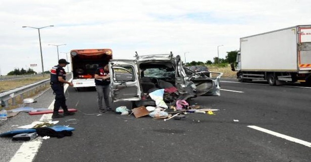 Kahreden trafik kazası!