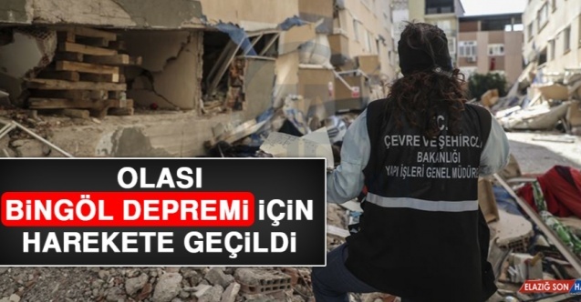 Olası Bingöl depremi için kentte kurumlar harekete geçti