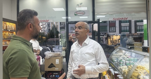 Başkan Sami ER Karagöz İnşaat mühendi Musa Karagöz’le  Malatya’nın önemli sorunlarını istişare etti