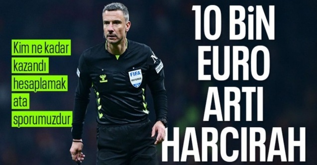 Galatasaray - Fenerbahçe maçının hakemi Slavko Vincic ne kadar kazandı