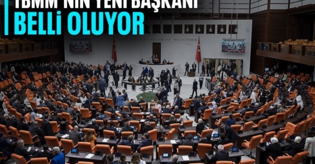 TBMM Genel Kurulu'nda Meclis Başkanı seçimi yapılacak