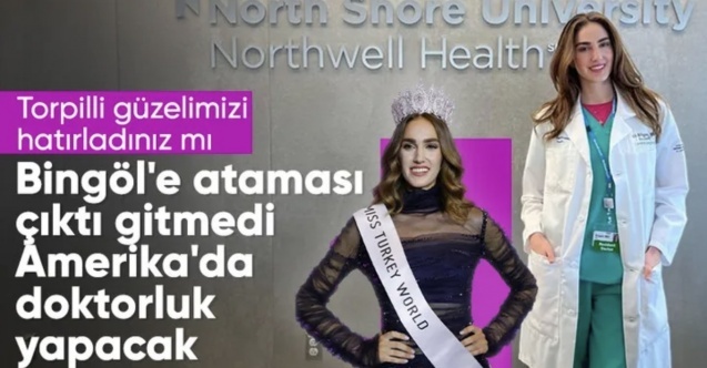 Bingöl'a atanan ancak göreve gitmeyen İdil Bilgen, rotayı ABD'ye çevirdi