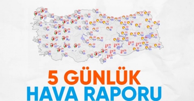 Yeni haftada termometreler düşecek: Ülke genelinde yağış bekleniyor