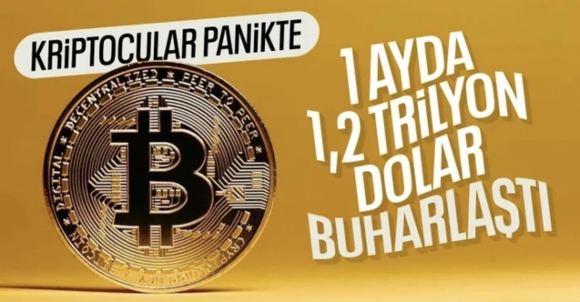Kripto paralar geriledikçe piyasada 1,5 ayda 1,2 trilyon dolar eridi