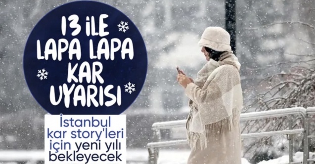 Sıcaklıklar 0'ın altına düşüyor: Kar kapıda