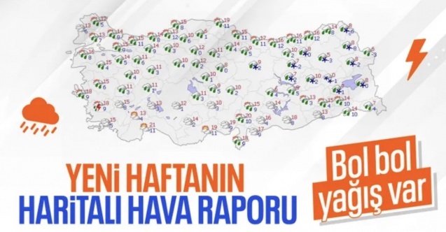 Bu haftanın hava raporu yayınlandı