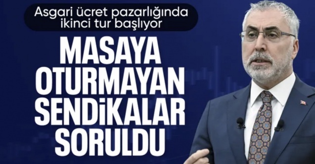 İkinci tur başlıyor: Vedat Işıkhan'dan asgari ücret açıklaması
