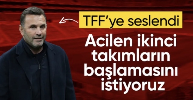 Okan Buruk, kupa maçı sonrası TFF'ye seslendi