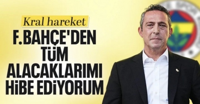 Ali Koç'tan Fenerbahçe'ye büyük fedakarlık