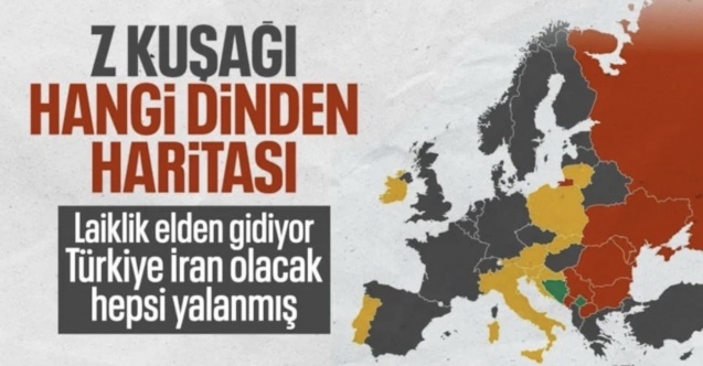 Avrupa ülkelerine göre Z kuşağının dini: Ateizm yaygın