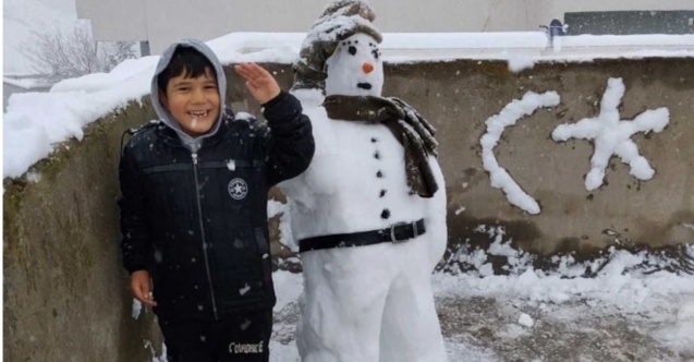 Diyarbakır’ın en güzel kardan adamları yarıştı