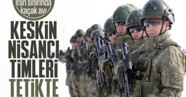 Hudut Kartalları Türkiye-İran sınırını 7 gün 24 saat koruyor