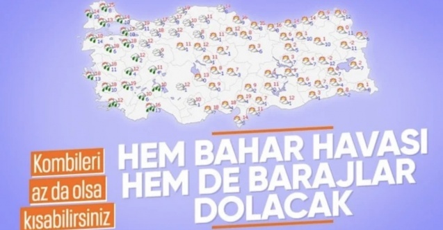 Ülke genelinde sıcaklık mevsim normallerine dönüyor