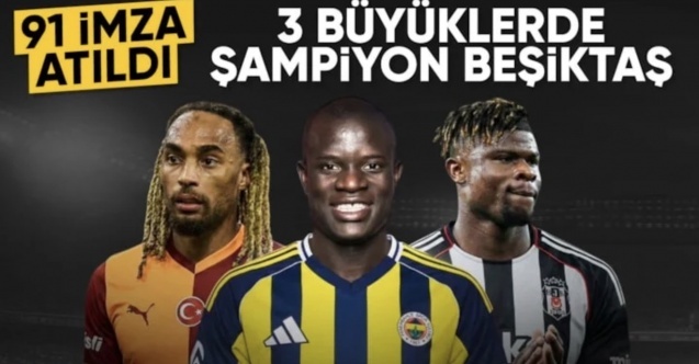 Ara transfer dönemi raporu: Süper Lig’de 91 imza atıldı!