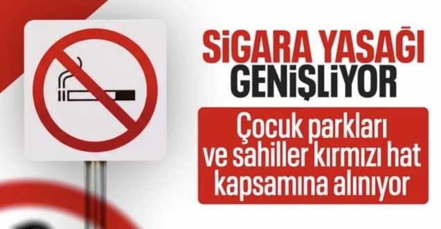 Sigara yasağı genişletiliyor: Çocuk parkları ve plajlar kırmızı hat ilan edilecek