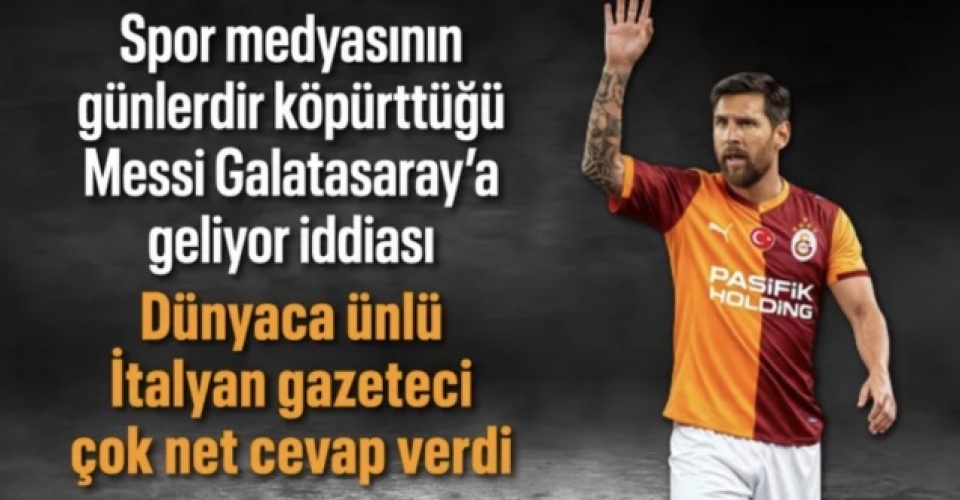 Fabrizio Romano: Galatasaray ile Messi arasında bir görüşme olmadı