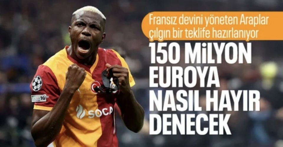 Fransız devi PSG, Osimhen için 150 milyon euro teklif etmeye hazırlanıyor iddiası