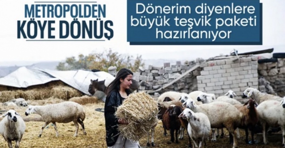 Kırsal nüfus oranının artırılması için ilave tedbirler geliyor