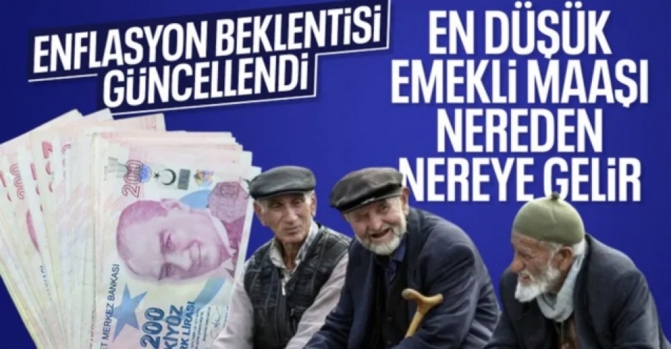TCMB son enflasyon raporuna göre 2026 Ocak emekli maaş zamları