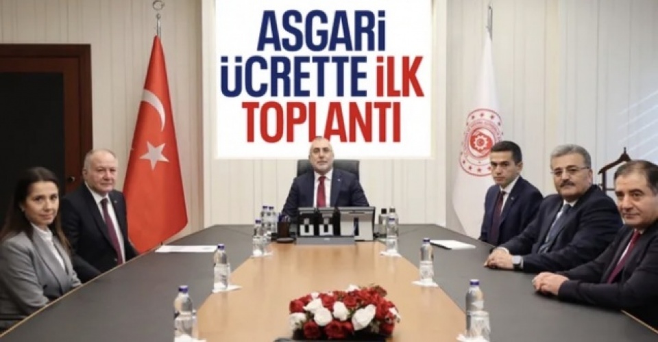Asgari Ücret Tespit Komisyonu toplandı