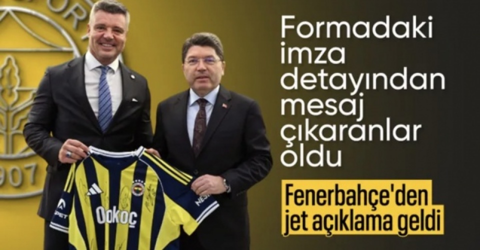 Fenerbahçe’den Bakan Yılmaz Tunç’a yapılan ziyaretle ilgili açıklama geldi
