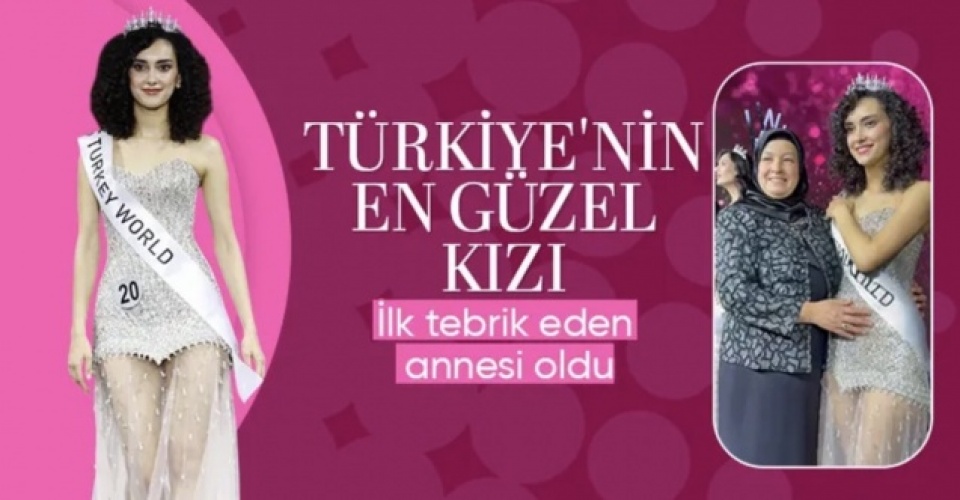 Miss Turkey'de Türkiye kraliçesi seçildi