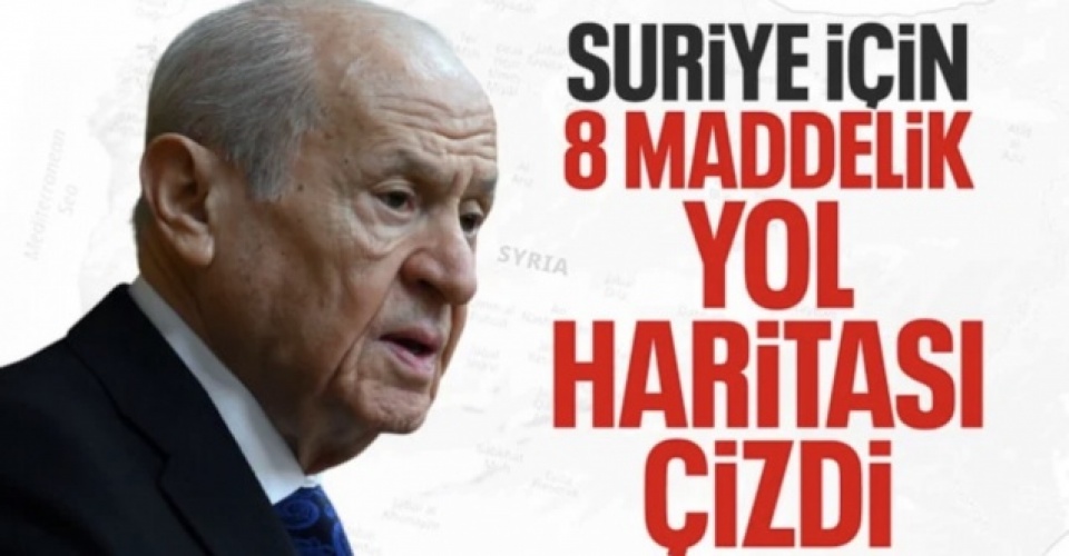 Devlet Bahçeli: SDG Suriye'de engel haline geldi