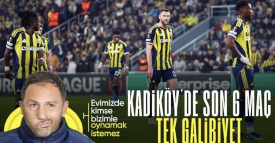 Fenerbahçe son dönemde iç sahada kazanmakta zorlanıyor