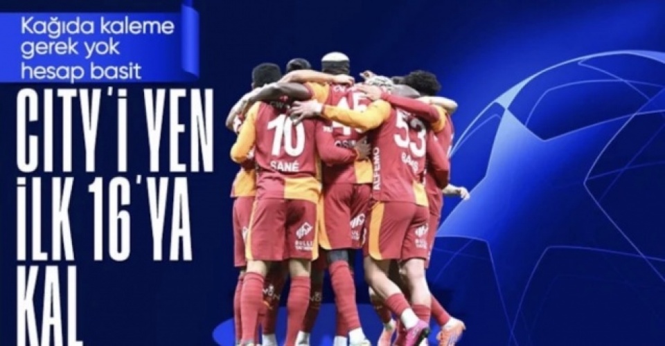 Galatasaray, Şampiyonlar Ligi'nde ilk 16 peşinde