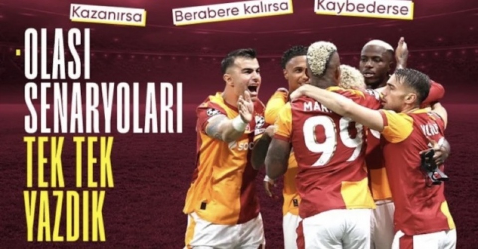 Galatasaray’ın olası Şampiyonlar Ligi senaryolarını yazdık
