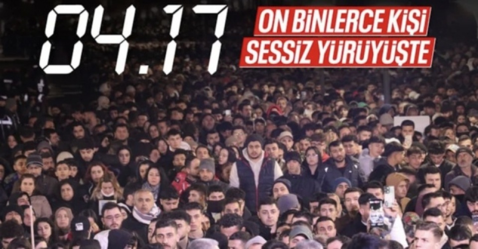 6 Şubat depremlerinin 3. yılında 11 ilde sessiz anma