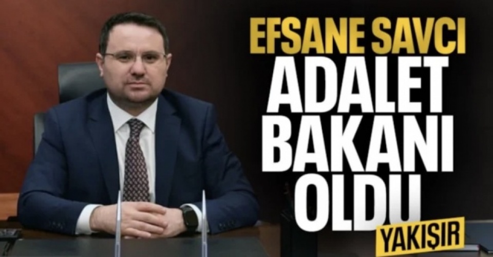 Adalet Bakanlığı'na Akın Gürlek atandı