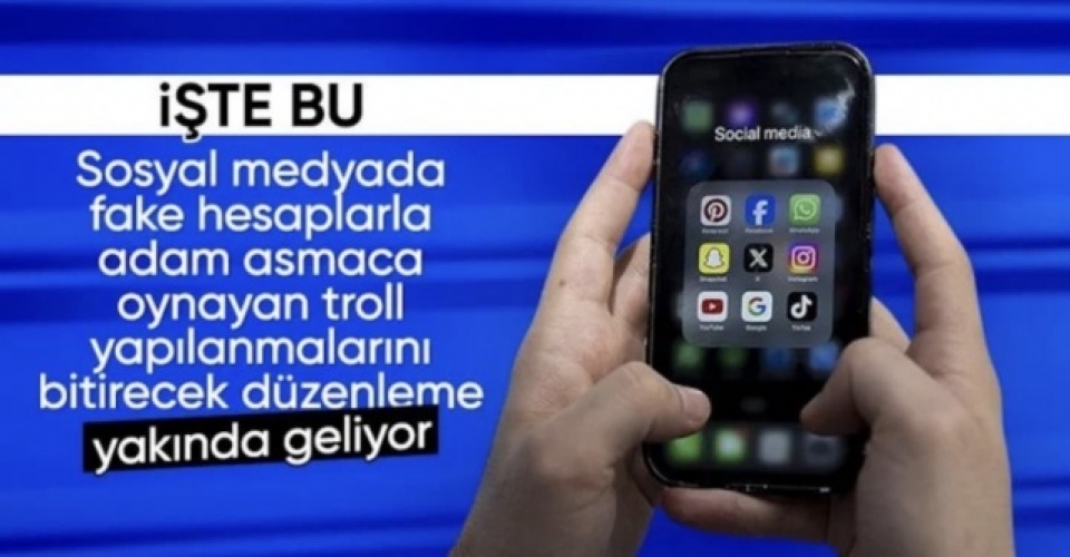 Akın Gürlek: Sosyal medya ile ilgili bir yasa çalışması var