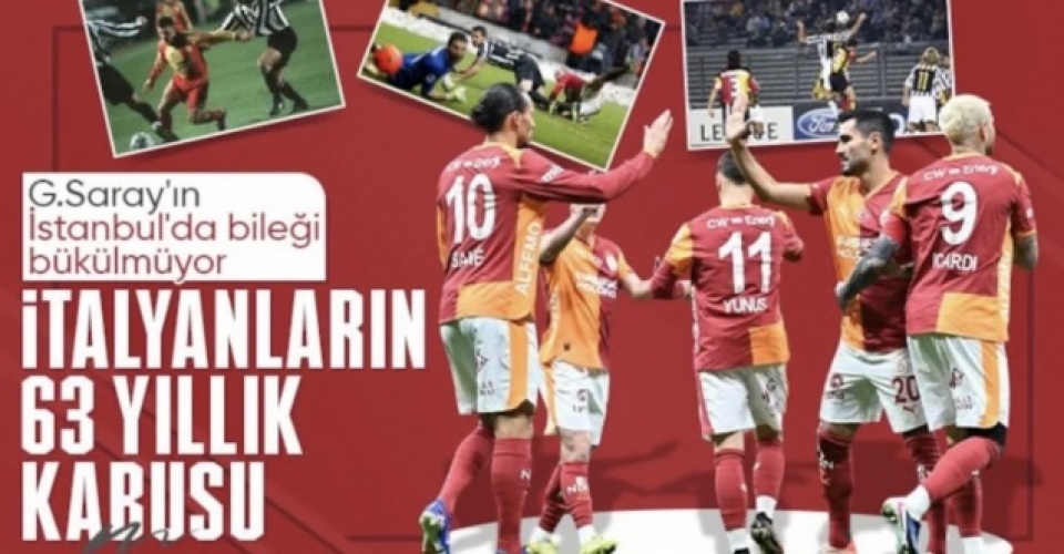 Galatasaray, yarın İtalyan ekiplerine karşı 27. maçına çıkacak