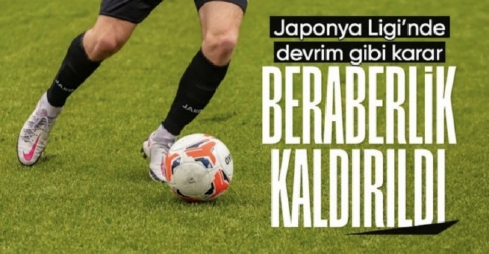 Japonya Profesyonel Futbol Ligi'nde beraberlik dönemi sona erdi