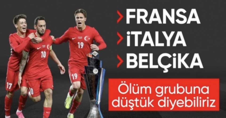 UEFA Uluslar Ligi'nde A Milli Futbol Takımı'nın rakipleri belli oldu