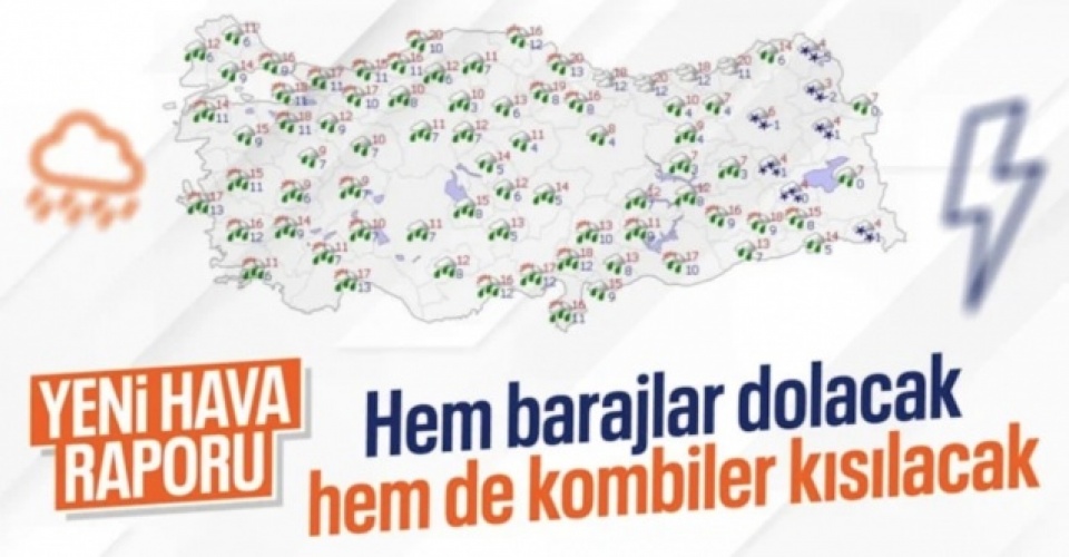 Ülke genelinde sıcaklıklar artıyor: Yağışlar sürüyor